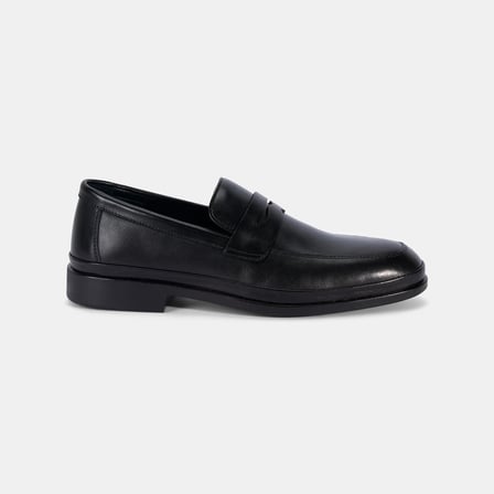 Erkek Siyah DesaComfort Deri Loafer