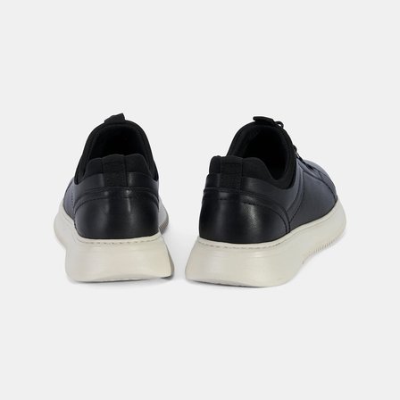 Erkek Siyah DesaComfort Deri Sneaker