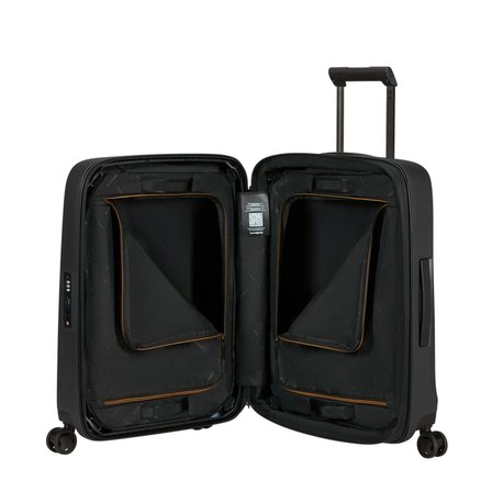 Samsonite Essens Siyah Körüklü 55/20 Kabin Boy Valiz