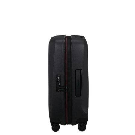 Samsonite Essens Siyah Körüklü 55/20 Kabin Boy Valiz