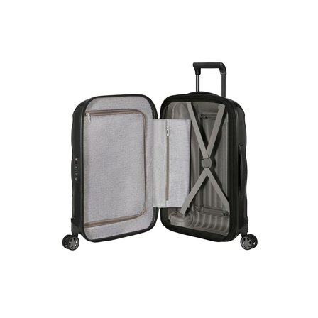 Samsonite C-Lite Siyah - 55/20 Körüklü Kabin Boy Valiz