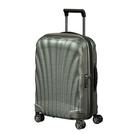 samsonite c-lite yeşil - 55/20 körüklü kabin boy valiz