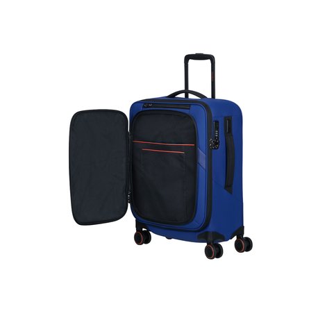 Samsonite Glazed - Spinner Mavi 55/20 Körüklü Kabin Boy Valiz