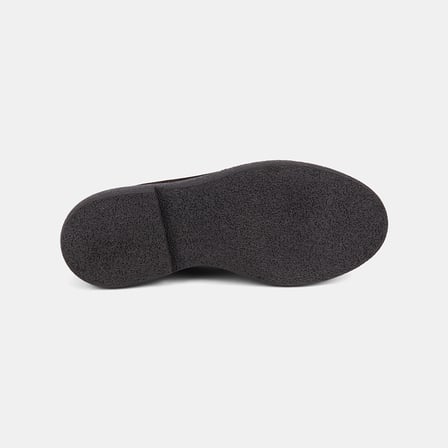Kadın Kahve Metal Zımba Detaylı Süet Loafer