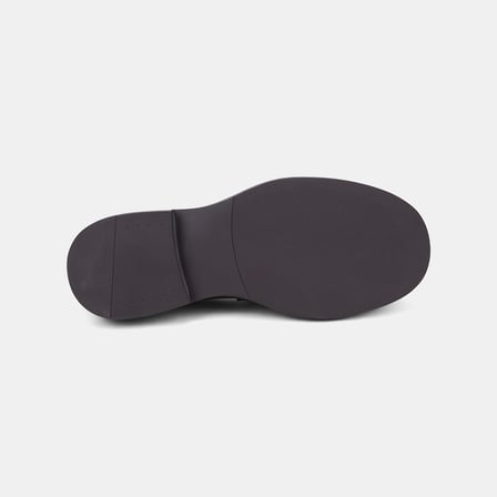 Kadın Acı Kahve Gümüş Tokalı Süet Loafer