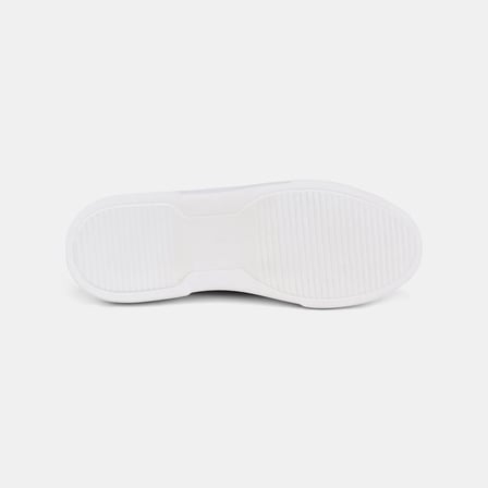 Erkek Acı Kahve Bağcıklı Kalın Tabanlı Deri Sneaker