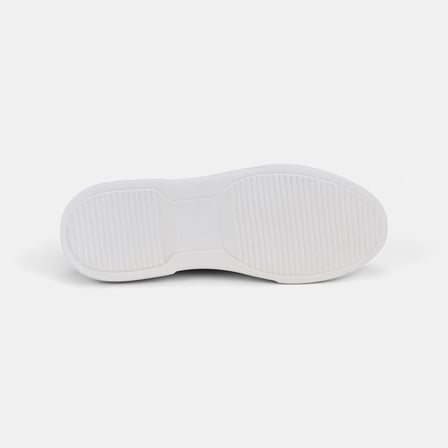 Erkek Taba Bağcıklı Kalın Tabanlı Deri Sneaker