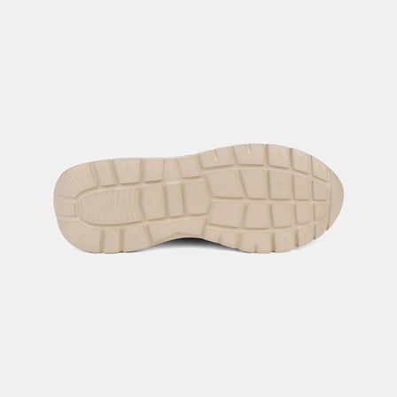 Erkek Lacivert Bağcıklı Kalın Tabanlı Süet Sneaker