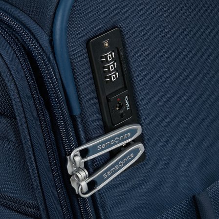 Samsonite GoTwist Spinner Lacivert 78/29 Körüklü Büyük Boy Valiz