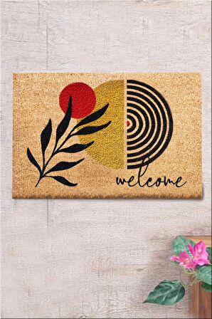 Jimani Kahve Coco 40x60 cm Kapı Önü Paspası