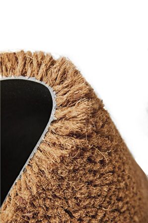 Jimani Kahve Coco 40x60 cm Kapı Önü Paspası