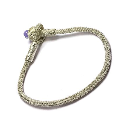 1000 Ayar Kazaziye Gümüş Bileklik (Unisex)