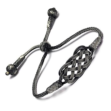 1000 Ayar Kazaziye Gümüş Bileklik (Unisex)