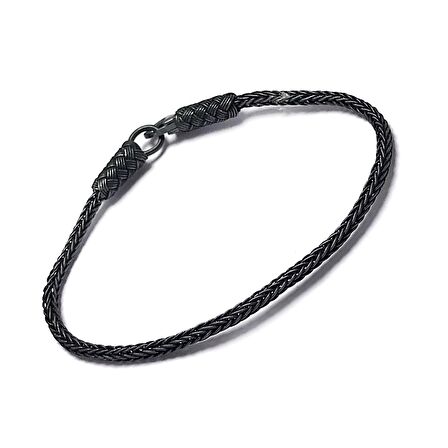 1000 Ayar Kazaziye Gümüş Bileklik (Unisex)