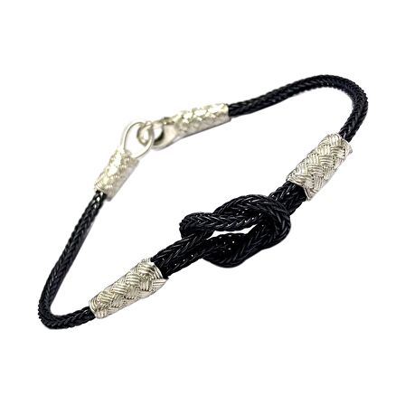 1000 Ayar Kazaziye Gümüş Bileklik (Unisex)