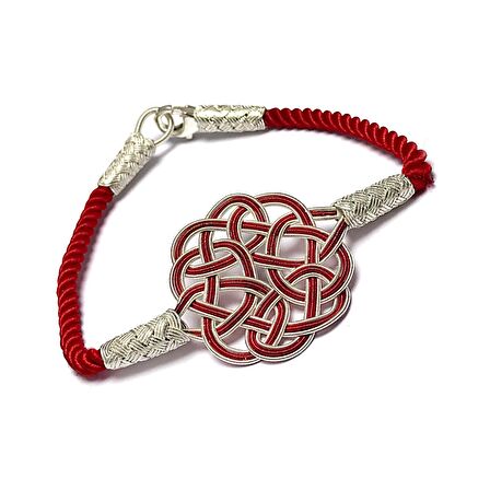 1000 Ayar Kazaziye Gümüş Bileklik (Unisex)