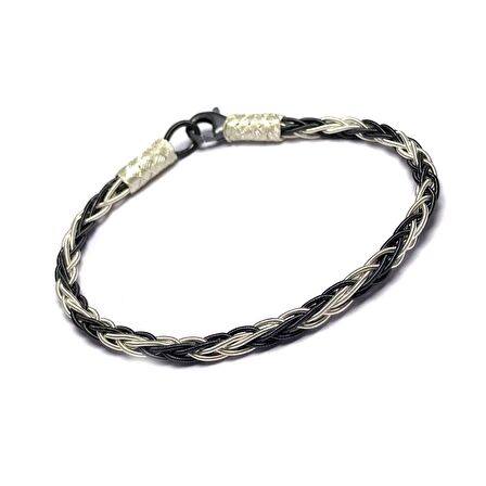 1000 Ayar Kazaziye Gümüş Bileklik (Unisex)