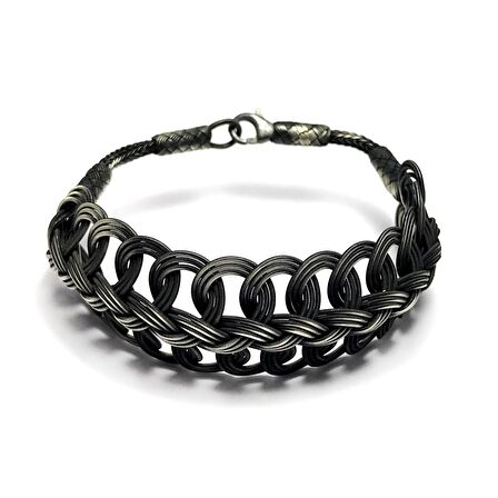 1000 Ayar Kazaziye Gümüş Bileklik (Unisex)