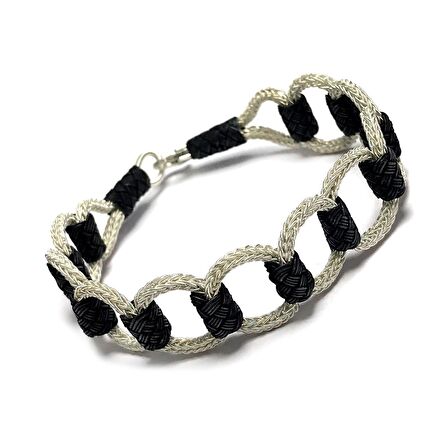 1000 Ayar Kazaziye Gümüş Bileklik (Unisex)