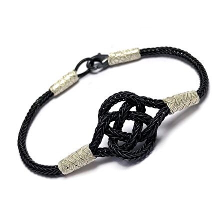 1000 Ayar Kazaziye Gümüş Bileklik (Unisex)