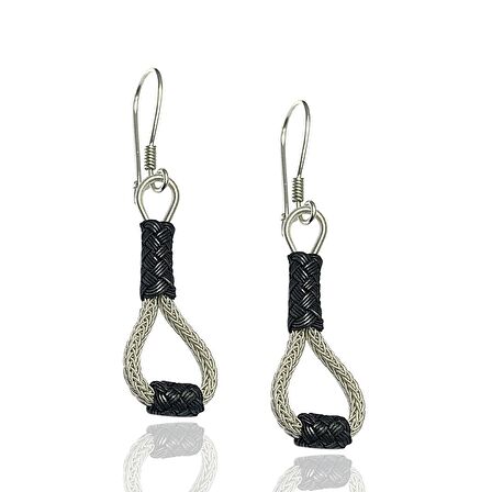 1000 Ayar Kazaziye Kadın Gümüş Küpe