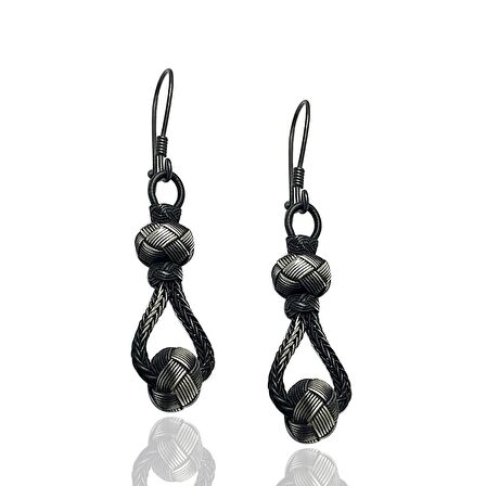 1000 Ayar Kazaziye Kadın Gümüş Küpe