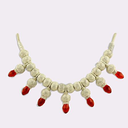 1000 Ayar Kazaziye Kadın Gümüş Kolye