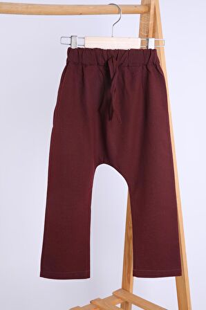 Babyhola Pamuk Bluz Keten Pantolon Kız Çocuk Salaş Takım 1112
