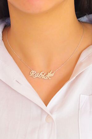 Güvercin Model İsimli Gümüş Kadın Kolye 201020384