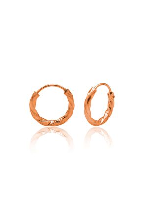 Dorika Model Halka Gümüş Küpe 16-mm 201020862