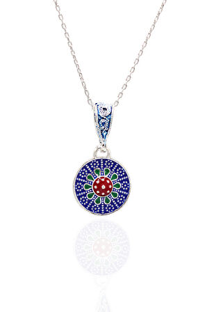 Mardin Hasırı 925 Ayar Gümüş Kolye 201022000