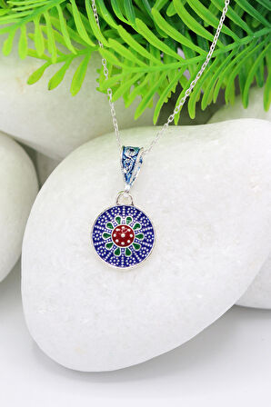 Mardin Hasırı 925 Ayar Gümüş Kolye 201022000
