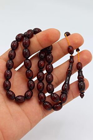 Fırınlanmış Osmanlı Benzetmesi Sistem Püskül Sıkma Kehribar Tesbih 201022239