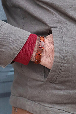 Kahverengi Kuka Erkek Bileklik 201022768