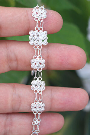 Bereket Model Telkari 925 Ayar Gümüş Bileklik 201023059