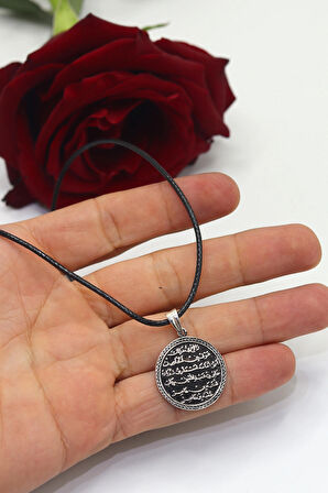 Hilye-i Şerif Duası 925 Ayar Gümüş Erkek Kolye 201023627