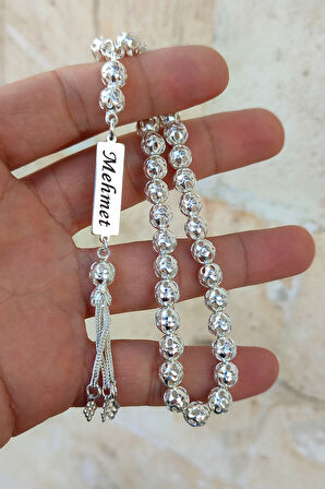 925 Ayar Gümüş Midyat Telkari El İşçiliği İsimli Tesbih 201023755