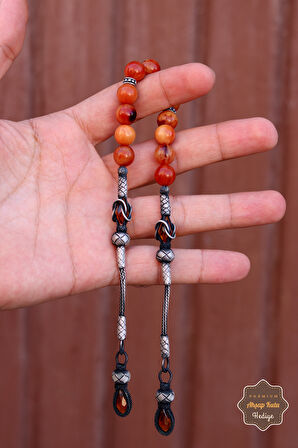 Küre Kesim Kazaziye Gümüş Püsküllü Hareli Kanayan Zaza Sıkma Kehribar Tesbih 201024545