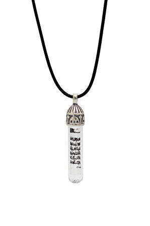 925 Ayar Gümüş Ayetli Kolye 201024583