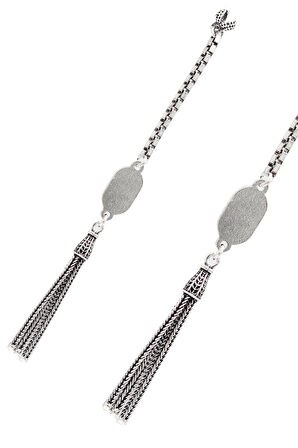 Plakalı Süpürge Model 925 Ayar Gümüş Tesbih Püsükülü 201024617