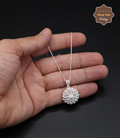 3 Sıra Bereket Model 925 Ayar Saf Gümüş Telkari Kadın Kolye 201024643