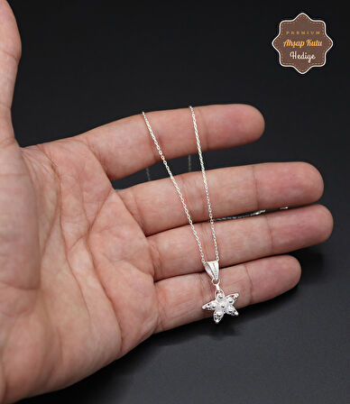 Yıldız Bereket Model 925 Ayar Saf Gümüş Telkari Kadın Kolye 201024654