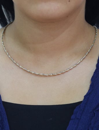 İtalyan Model  Gold ve Gümüş Renk Choker Gerdanlık 201025909