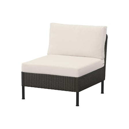 Tekli Bahçe Koltuğu, Koyu Gri, 80 cm, Frösön-Duvholmen Bej