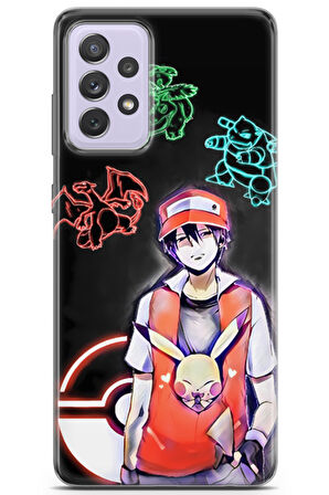 Samsung Galaxy A52 uyumlu Pokemon 14 HD Tasarım Pokemon Gameboy