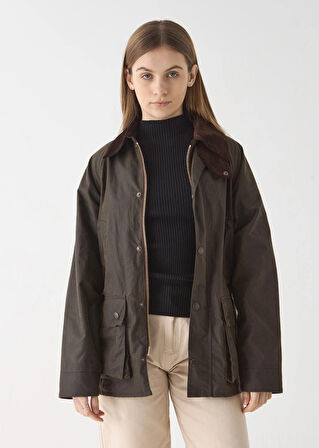  Stuf&Co  /Barn Yağlı Ceket Olive  / Barn Wax Jacket/  Barn Waxed Cotton Jacket 