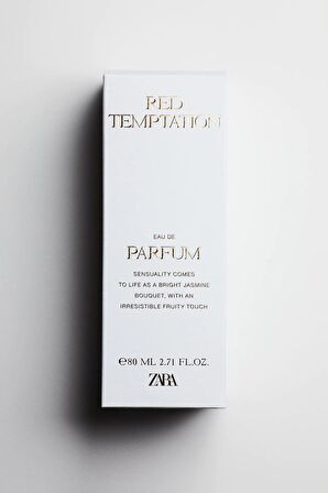 ZARA RED TEMPTATION EDP 80 ML