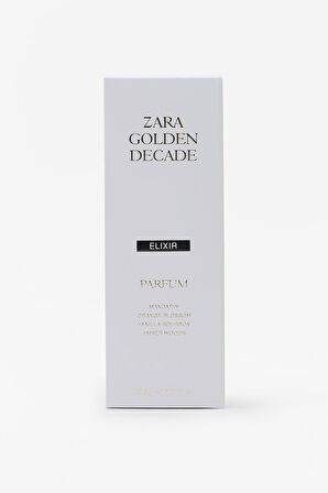 ZARA GOLDEN DECADE ELIXIR PARFUM 80 ML