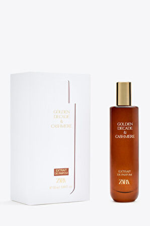 ZARA GOLDEN DECADE & CASHMERE EXTRAIT DE PARFUM 50ML (1.7 FL. OZ).