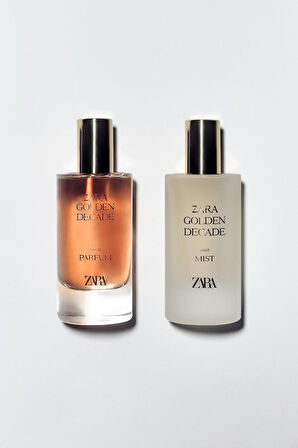 ZARA GOLDEN DECADE EDP + SAÇ SPREYİ LİMİTED EDİSYON 2X50ML (1.7 FL. OZ).